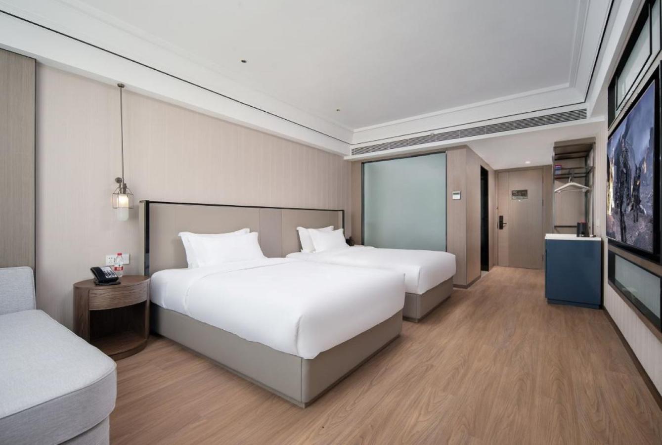Mehood Lestie International Hotel Linhexi Guangzhou East Railway Branch - Free Shuttle Bus To Canton Fair Complex During Canton Fair Period & Free Afternoon Tea & Free Midnight Snack & Free Vpn Internet Access Dış mekan fotoğraf