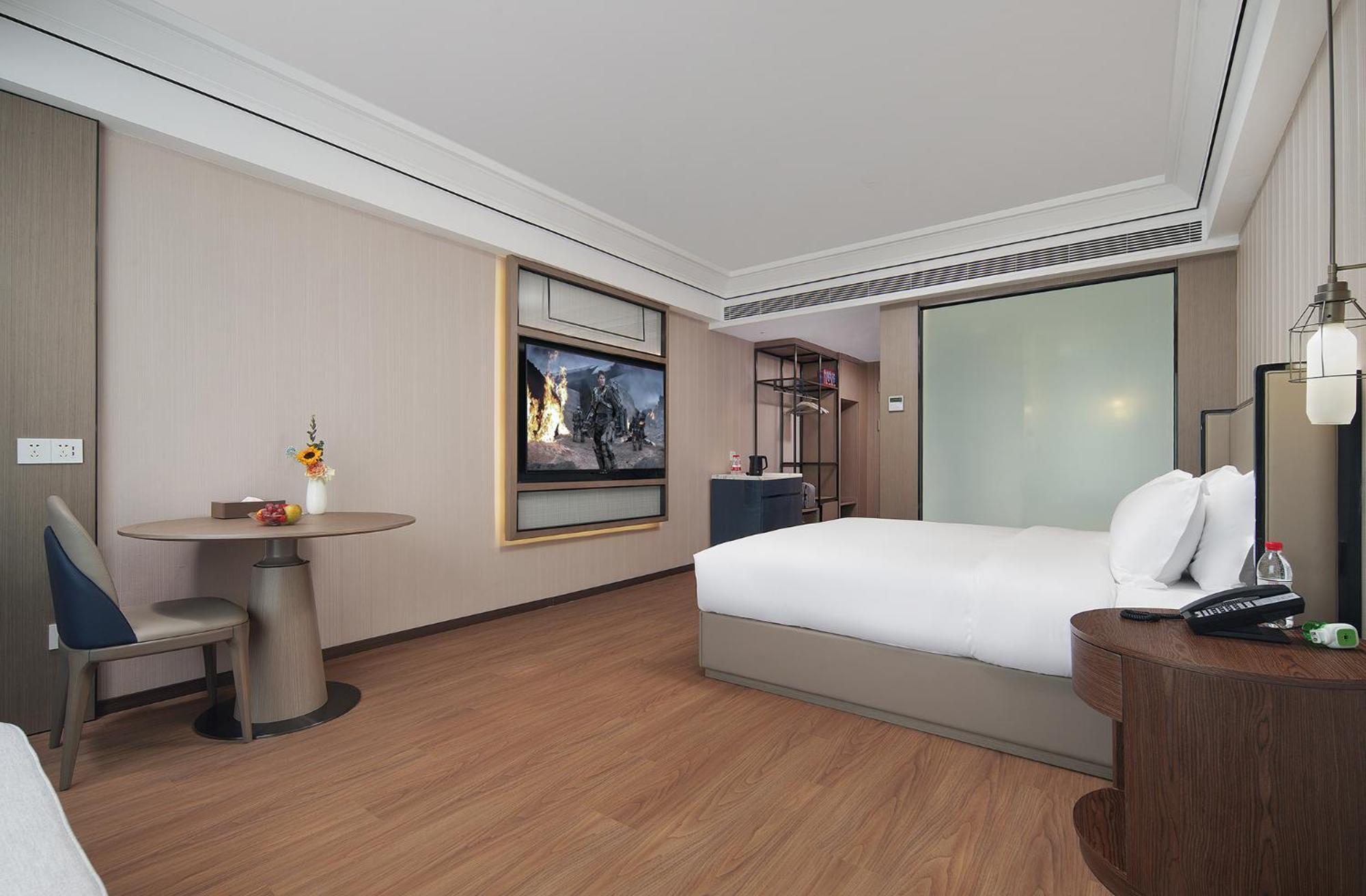 Mehood Lestie International Hotel Linhexi Guangzhou East Railway Branch - Free Shuttle Bus To Canton Fair Complex During Canton Fair Period & Free Afternoon Tea & Free Midnight Snack & Free Vpn Internet Access Dış mekan fotoğraf